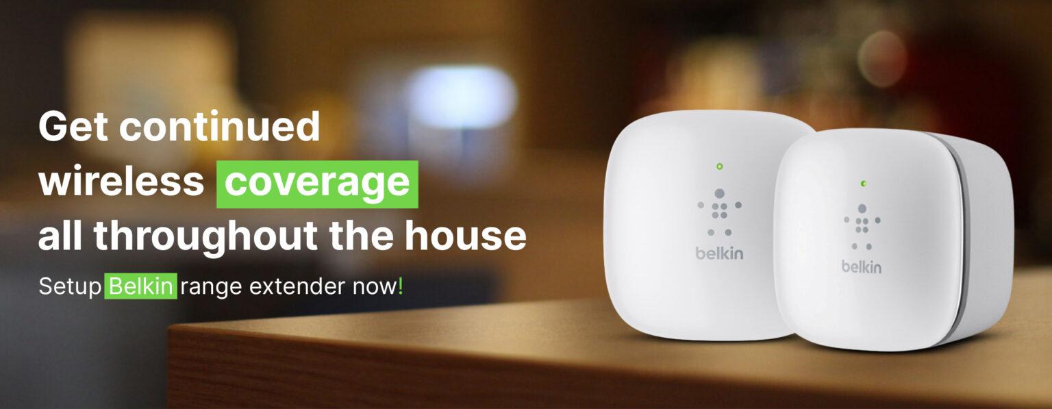 Belkin Extender Setup | Belkin.range | Belkin Range Extender Setup